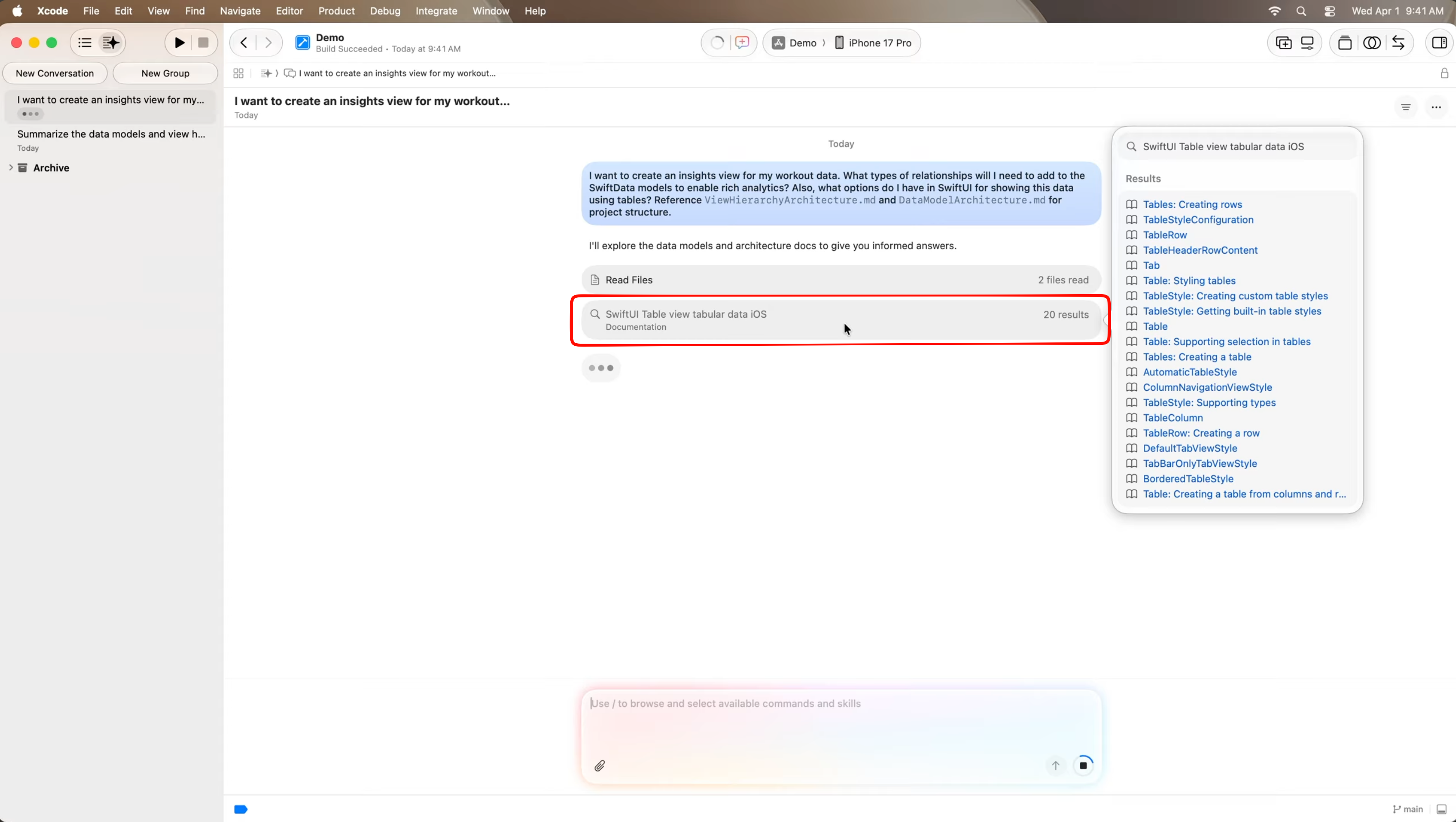 Apple Document Search